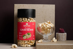 Epicurean Cashews Whole, 500g | 100% Natural Crunchy Cashews