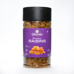 RAIS Epicurean Seedless Green Raisins 500g | Kishmish | 100% Fresh & Nutritious