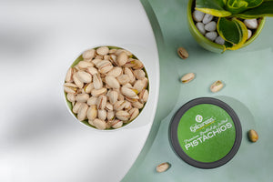 Epicurean Premium Roasted & Salted Pistachios 500g | Deliciously Crunchy, 100% Natural Pistachios