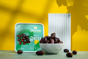 Epicurean Fresh Omani Dates 500 gm | 100% Natural | No Artificial Flavour | No Preservatives | Fresh & Soft Dates with Natural Sweetness